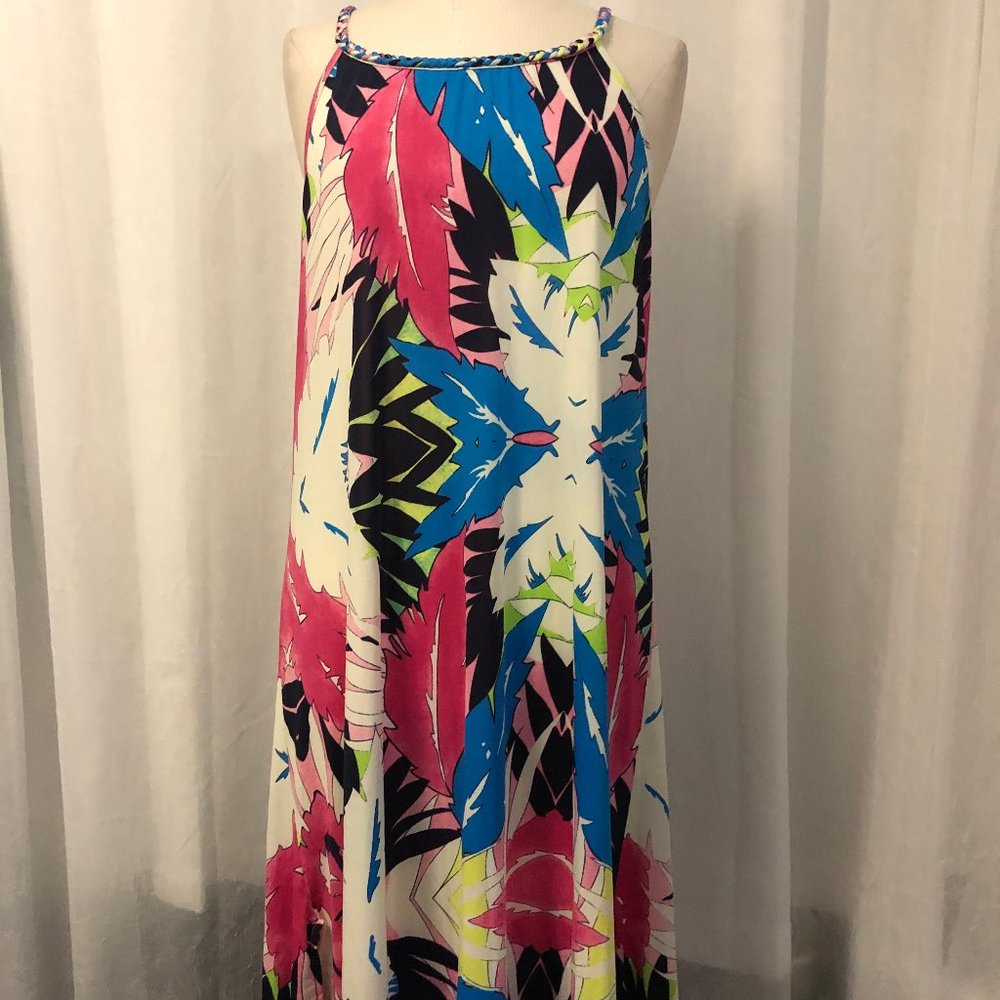 Shoreline Pink Multi Jersey Sun Dress